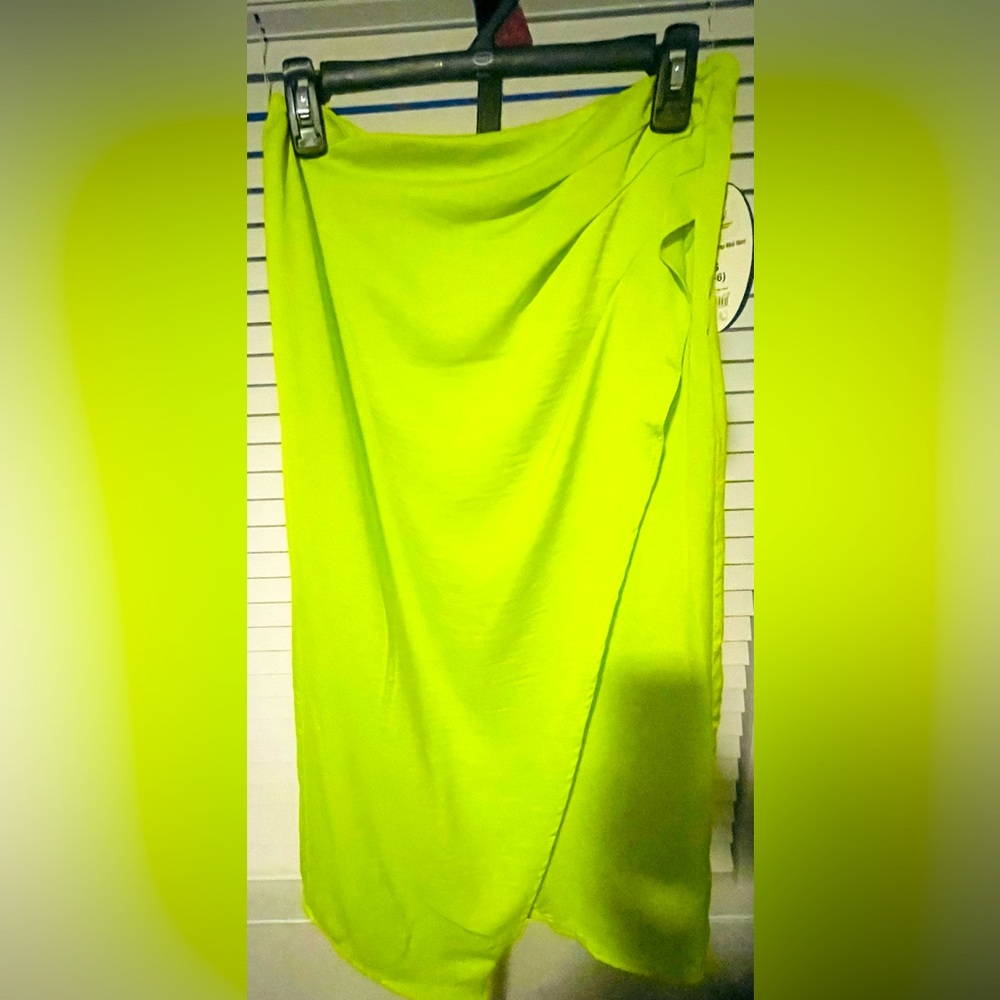 Womens Faux Wrap Midi Skirt (New) - Picture 8 of 8